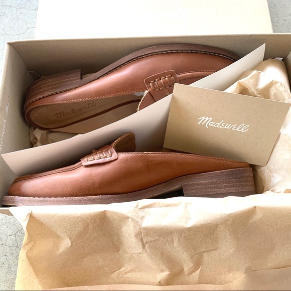 Madewell Shoes - Madewell Elsinor Loafer Mule size 7.5 leather